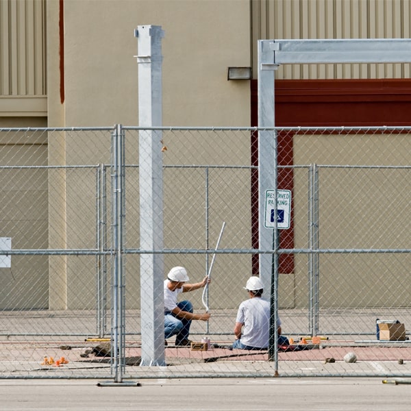 how long can i rent the temporary fence for my construction site or event in Palm Springs